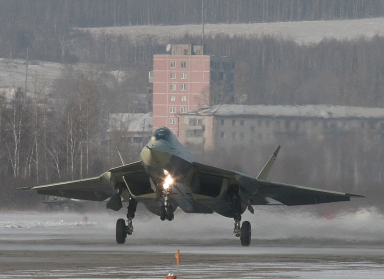 Sukhoi T-50 PAK FA Pesawat Tempur Tercanggih Buatan Rusia
