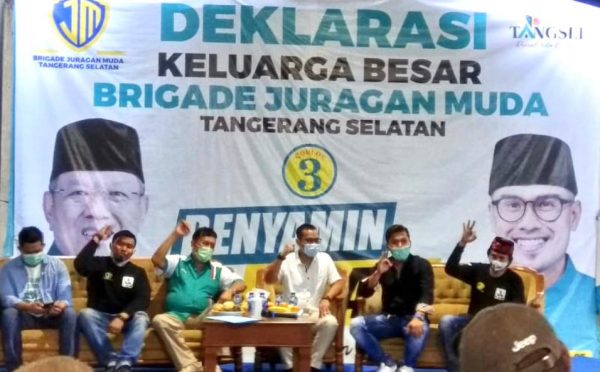 15-gardu-fbr-bentuk-tim-brigade-juragan-muda-dukung-benyamin-pilar-di-pilkada-tangsel