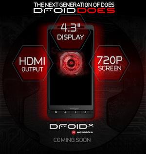 All about Motorola Droid X