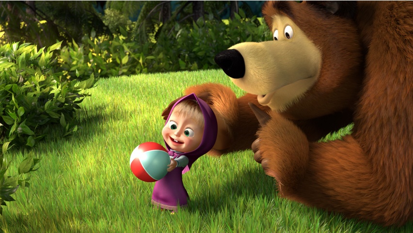 &#91;About&#93; Masha And The Bear - Serial Kartun Baru Antv