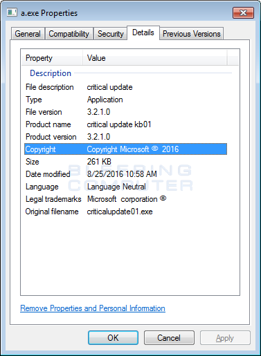 Fantom Ransomware - Ancaman Windows Update &quot;PALSU&quot;