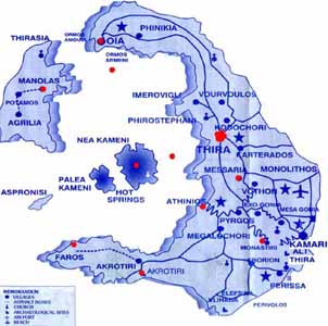 1.Thira = Salah satu Kota Tenggelam