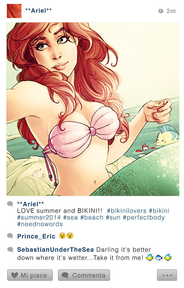 Saat Para Karakter Disney Ber-Selfie Ria
