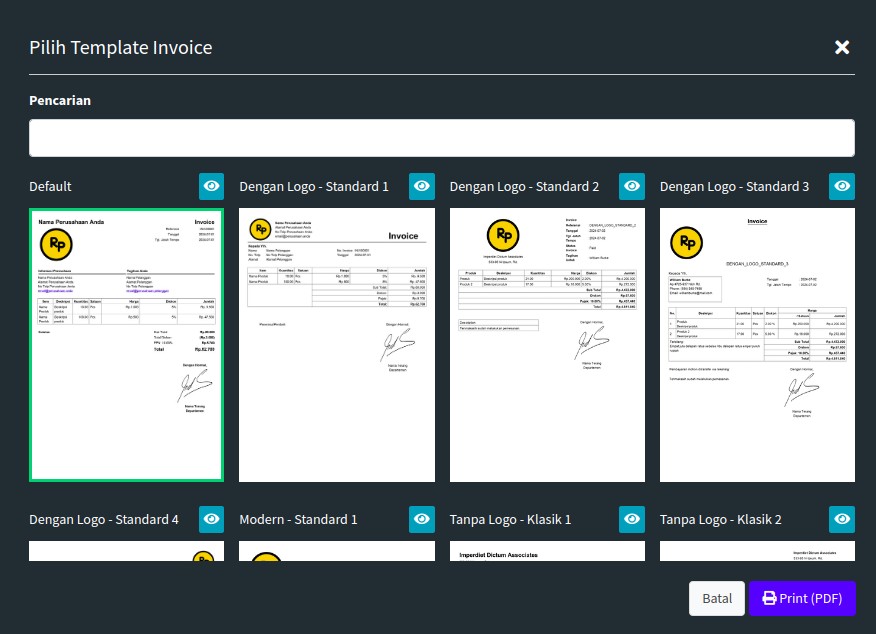 &#91;GRATIS&#93; Nota Digital: Buat Invoice Tanpa Signup Langsung Jadi