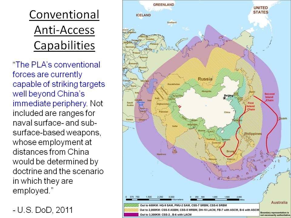 America's Military Anti-Access/Area Denial Weapon Nightmare Coming True