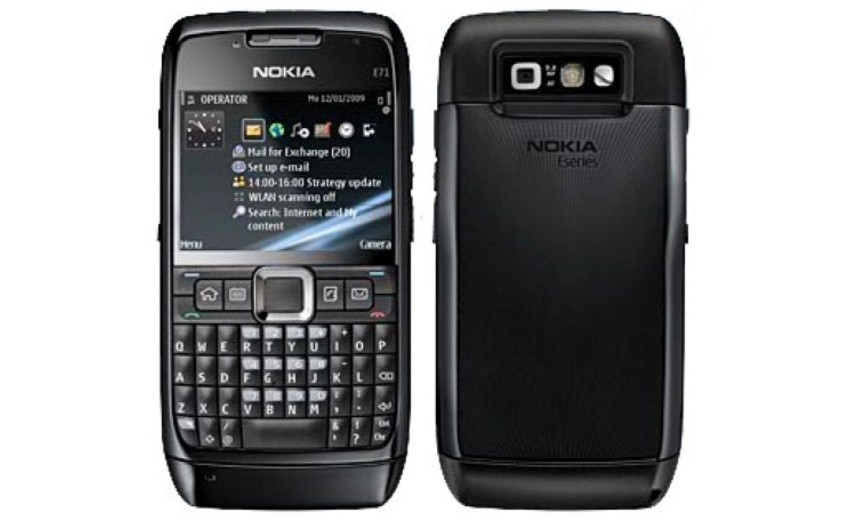 NOKIA E71 HITAM 2ND,, COD BANDUNG