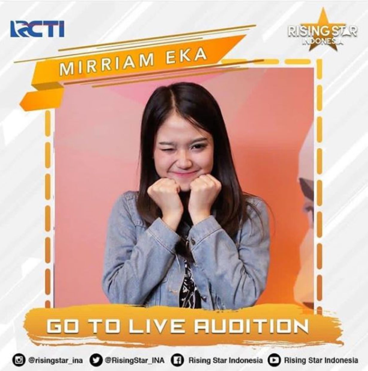 Ini 10 Potret dan Fakta Mirriam Eka Rising Star Indonesia