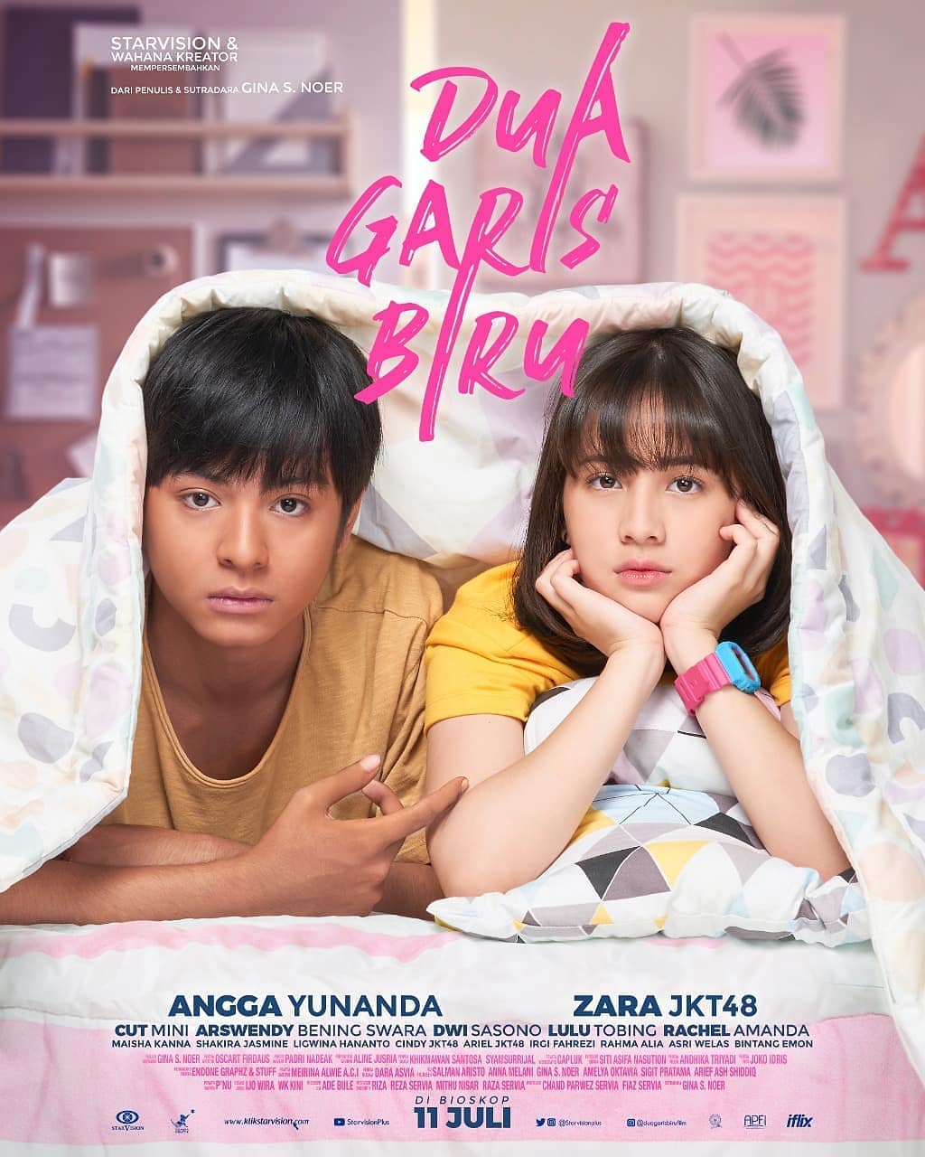 Zara JKT48 Hamil dan Jadi Orang Tua di Film Dua Garis Biru