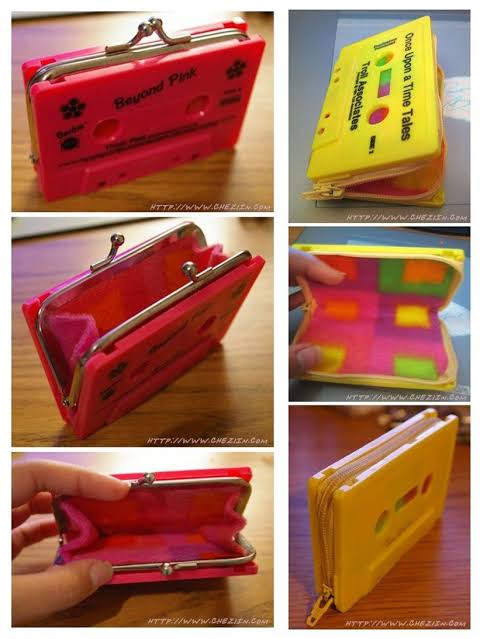 Bisa jadi Tas, 5 DIY Kreatif Menyulap Kaset Lama jadi Barang Unik