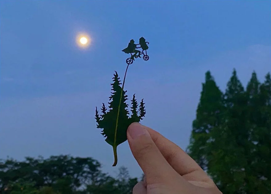 5 Kreasi Seni Daun yang Artistik, Bisa Jadi Beragam Bentuk