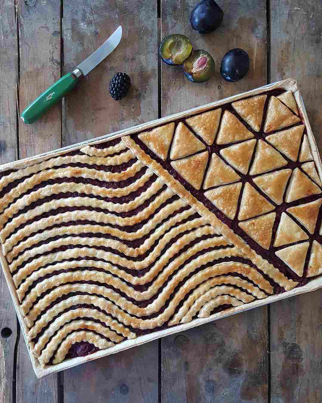 Terlalu Cantik, 5 Kreasi Pai yang Gak Tega untuk Dimakan