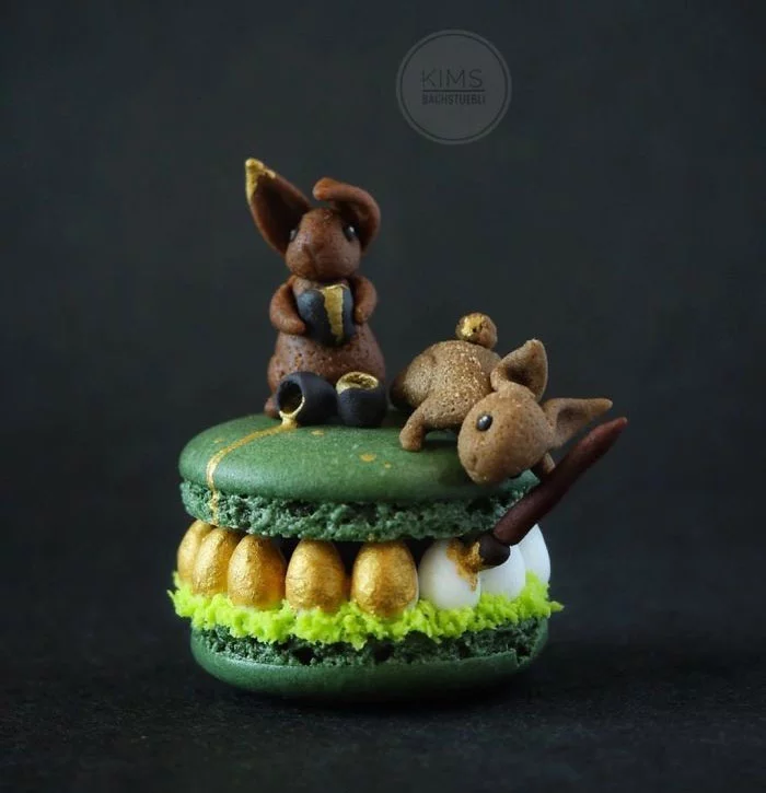 Seperti Karya Seni, 10 Macaron dengan Dekorasi yang Cantik