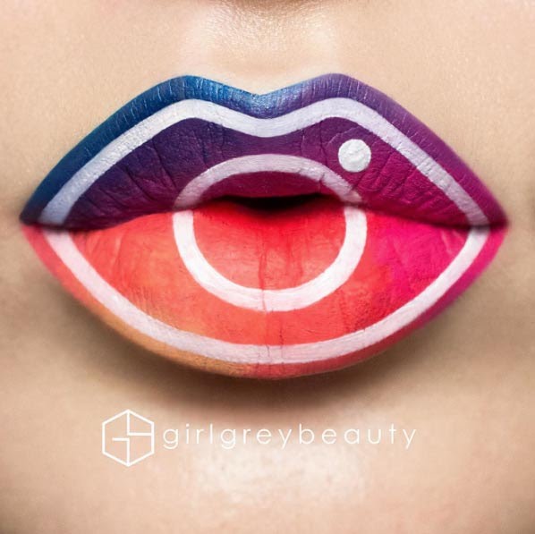 5 Kreasi Lip Art yang Keren dan Tak Biasa, Berani Coba?