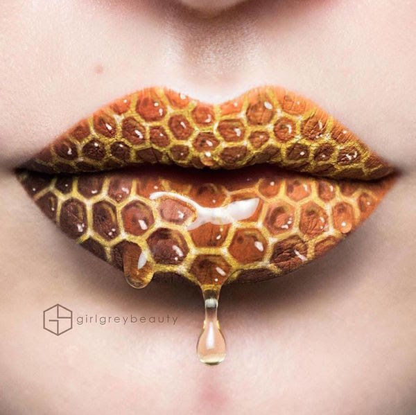 5 Kreasi Lip Art yang Keren dan Tak Biasa, Berani Coba?