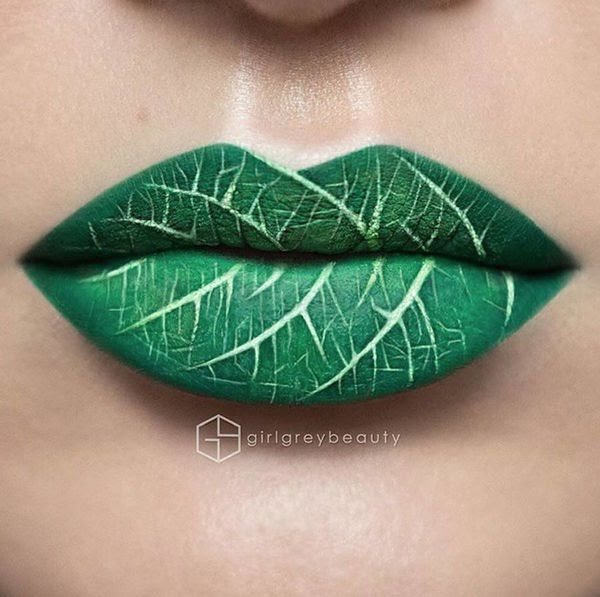 5 Kreasi Lip Art yang Keren dan Tak Biasa, Berani Coba?