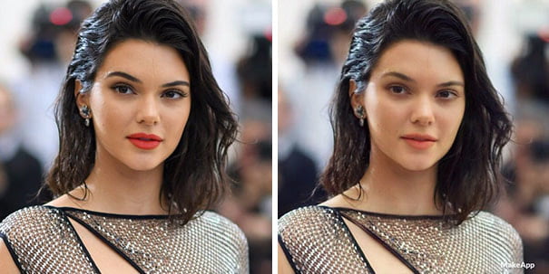 Cuma Pakai Aplikasi, 5 Wajah Artis Hollywood Jika Tanpa Make Up