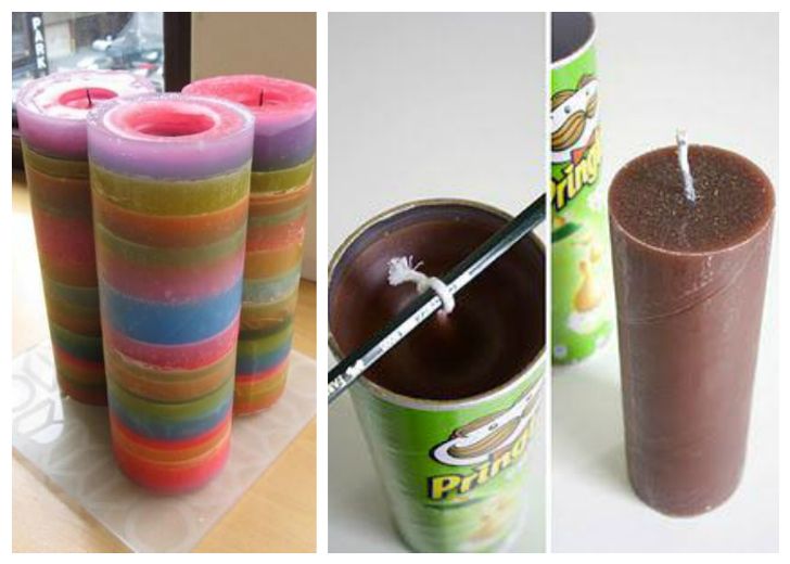 5 Kreasi Menarik Menggunakan Kemasan Pringles, Bisa Jadi Meja