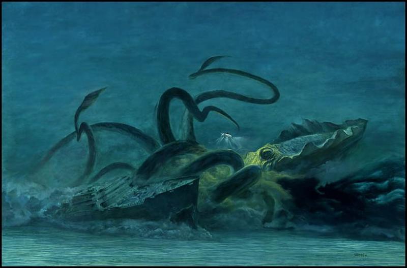 Menguak Misteri Kraken, Makhluk Moster Laut yang Melegenda