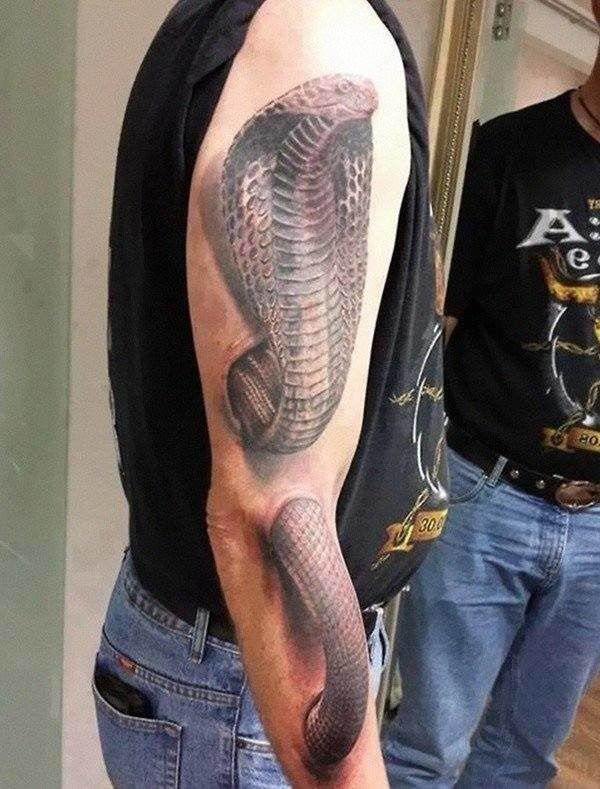 5 Tato 3 Dimensi yang Bikin Bergidik, Ada Ilusi Ular Juga