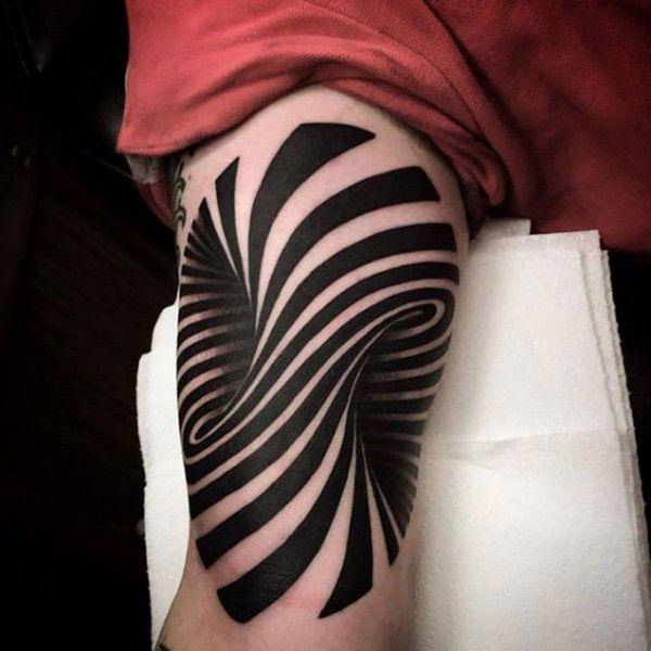 5 Tato 3 Dimensi yang Bikin Bergidik, Ada Ilusi Ular Juga