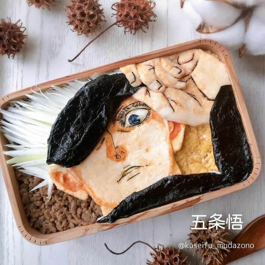 5 Kreasi Bento dengan Karakter Anime, Makanan Favorit Wibu