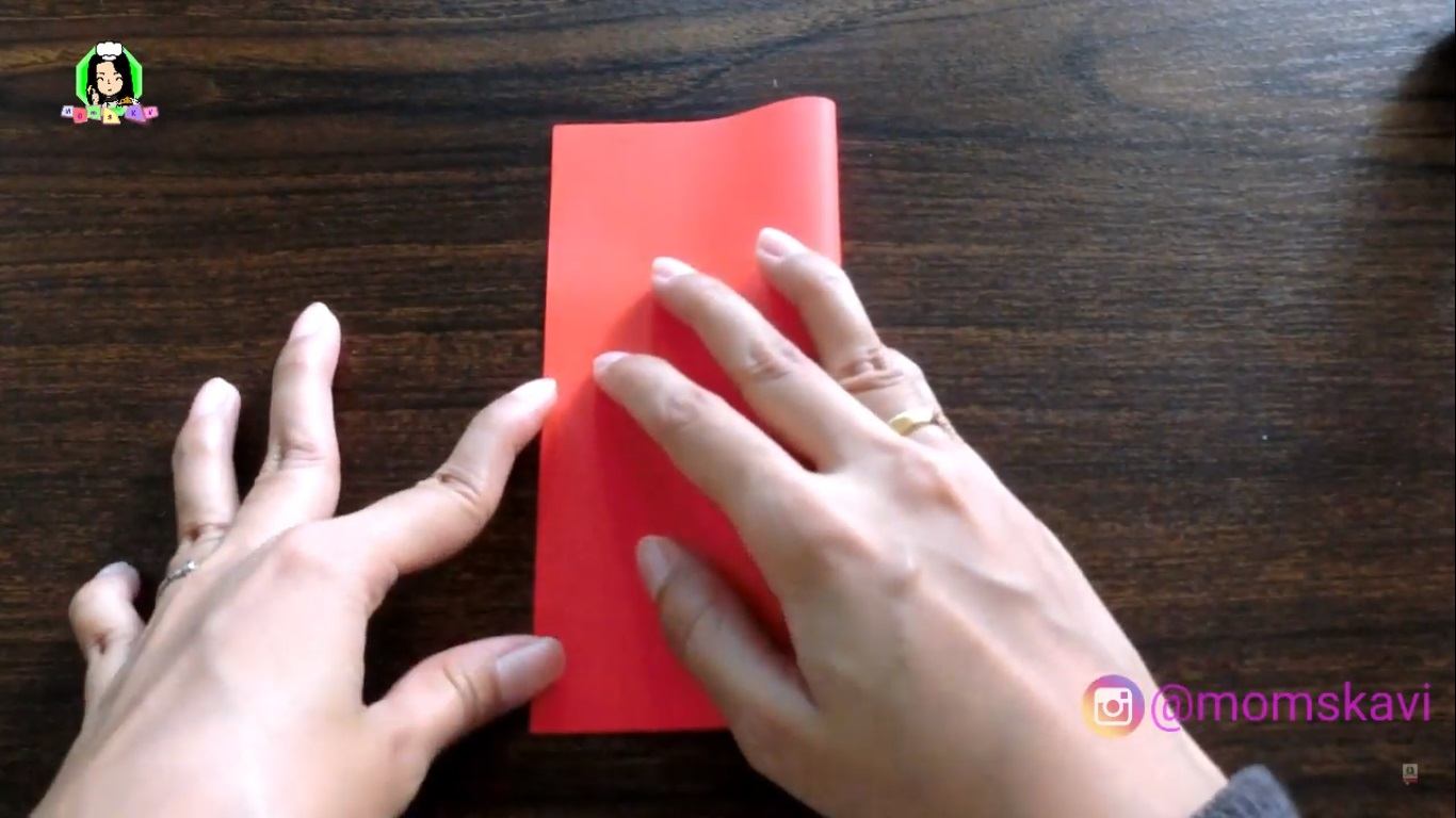 6 Langkah Membuat Origami Love 3D, Spesial Untuk Orang Terkasih