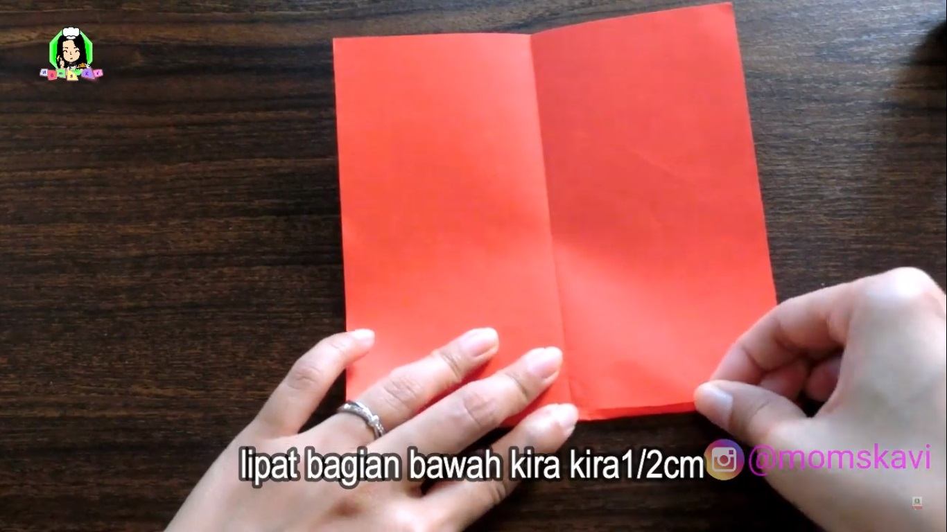 6 Langkah Membuat Origami Love 3D, Spesial Untuk Orang Terkasih