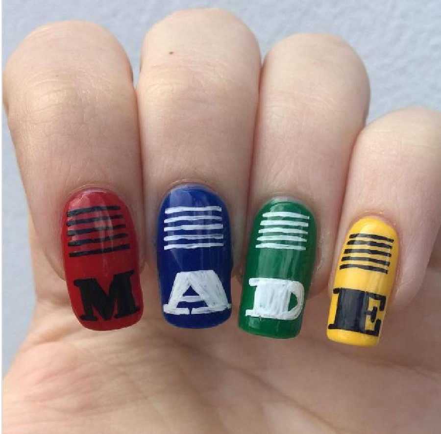 5 Inspirasi Nail Art Fans KPop Ini Desainnya Keren Banget