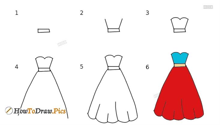 5 Cara Menggambar Dress untuk Desainer Pemula, Mudah Dipraktekan