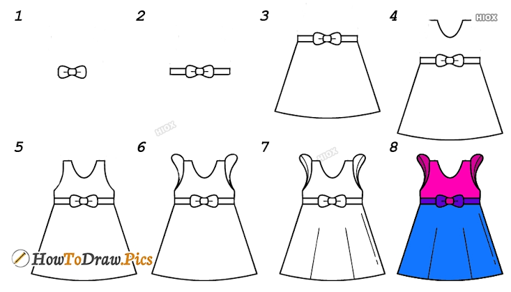 5 Cara Menggambar Dress untuk Desainer Pemula, Mudah Dipraktekan