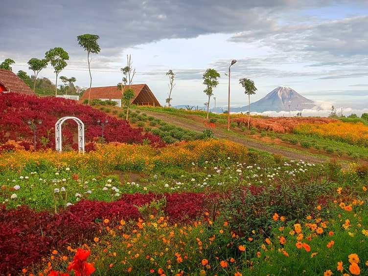 Puncak Siosar, Kawasan Relokasi Bencana Jadi Objek Wisata Baru