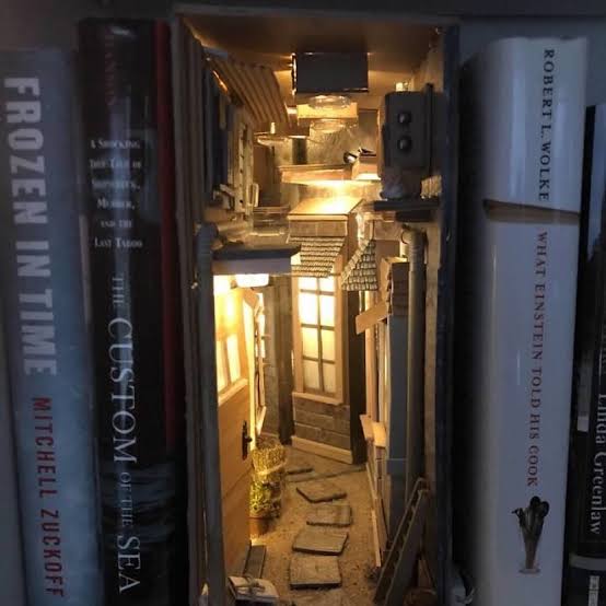 5 Kreasi Sisipan Rak Buku, Seperti Ada di Dunia Lain