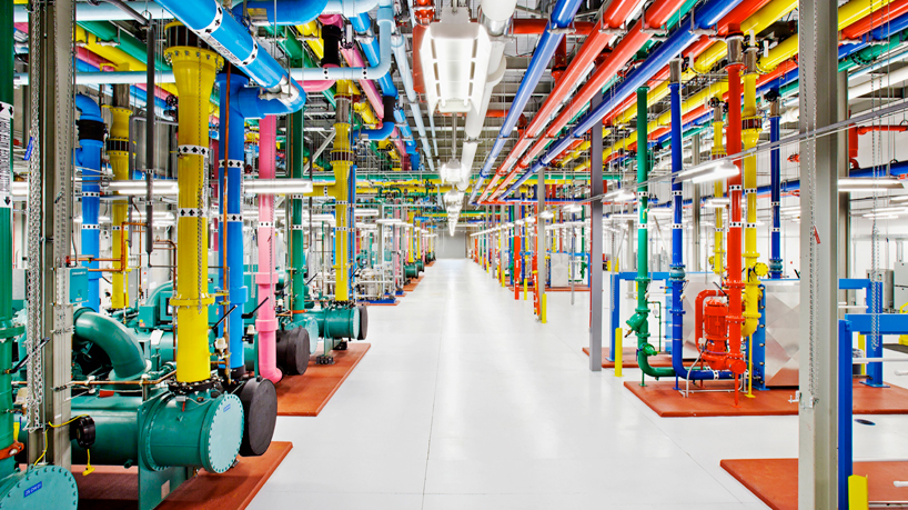 di balik layar Google Data Centers