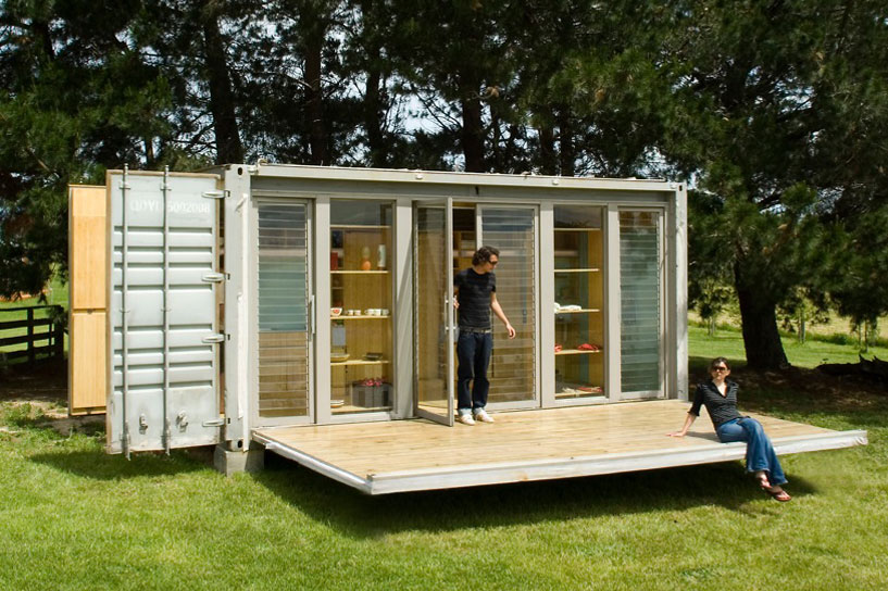 Rumah Sederhana Terbuat dari Box Container