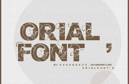 &#91;SHARE&#93; Nama - nama font yang keren dan menarik