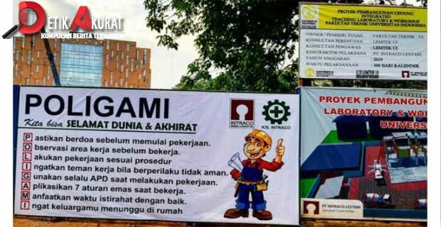 Poster K3 Akronim Poligami di UI Bikin Heboh