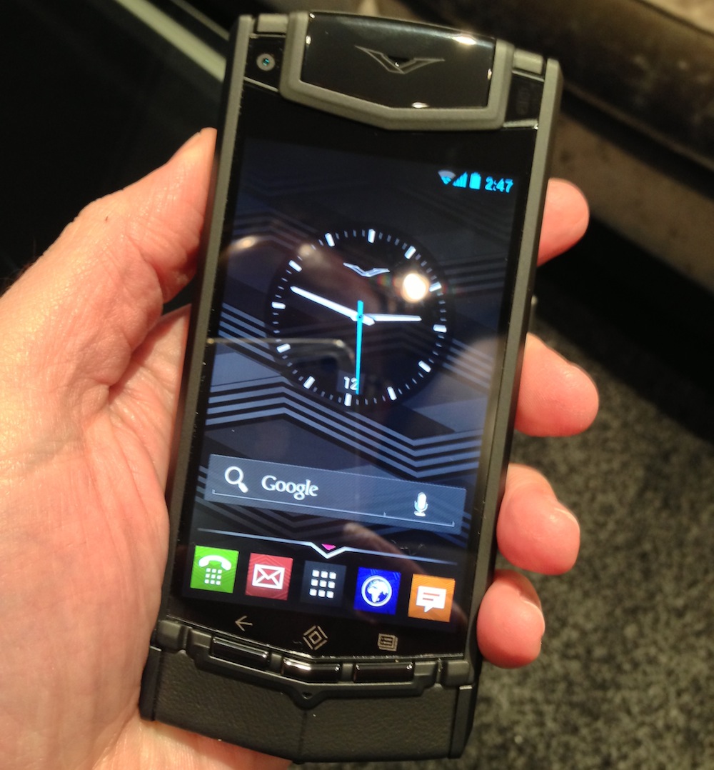 Vertu Ti, Smartphone Android Premium Seharga Rp 250 Juta