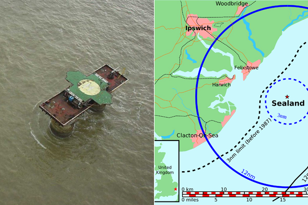 Силенд виртуальные государства. Силенд на карте. Sealand площадь. Sealand на карте. Карта Силенда.