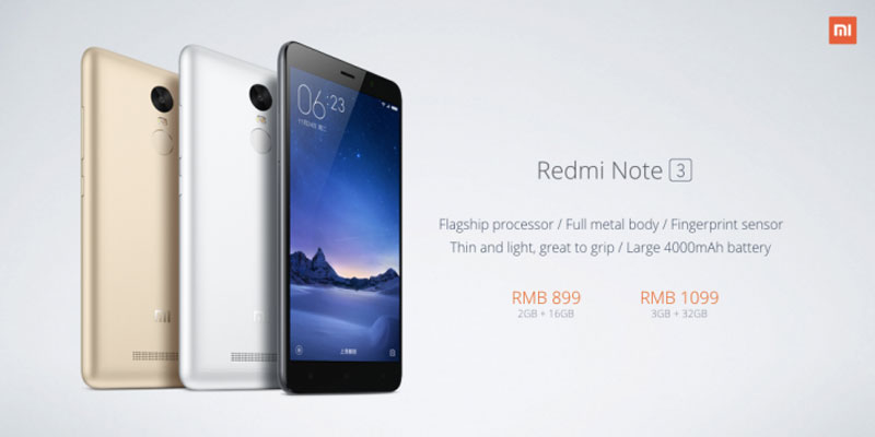&#91; WAITING LOUNGE &#93; Xiaomi Redmi Note 3 - Low Price Android With Fingerprint