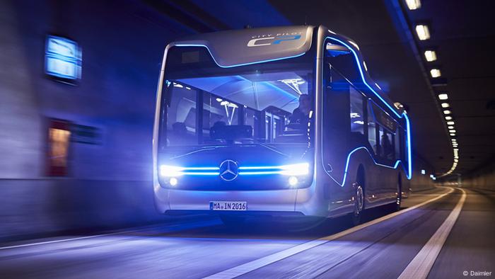 Bus Tanpa Supir buat Kota Masa Depan