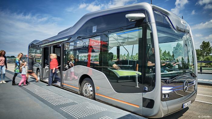 Bus Tanpa Supir buat Kota Masa Depan