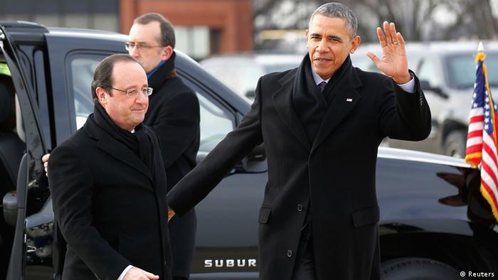 Presiden Perancis Hollande Berkunjung ke Amerika Serikat