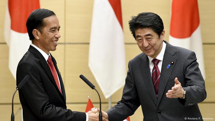 China's assertiveness draws Japan and Indonesia closer