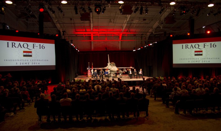 First F-16 Jet Fighter Join New Iraq Air Force
