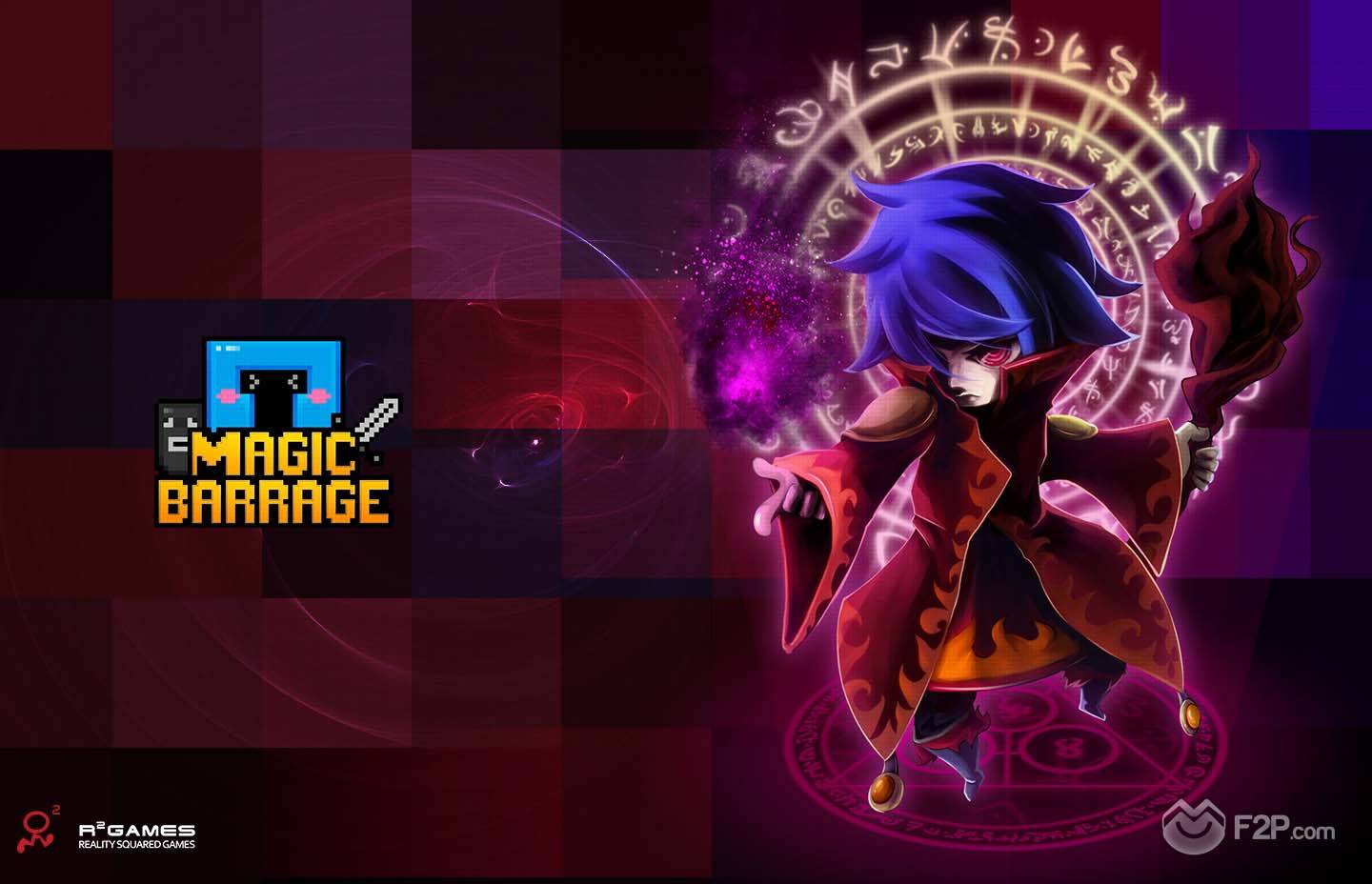 Magic Barrage (f2p ,browser base, bullet shooter mmo)