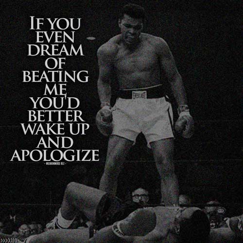 Kumpulan Kata Inspiratif (Quotes) Dari Alm. Muhammad Ali