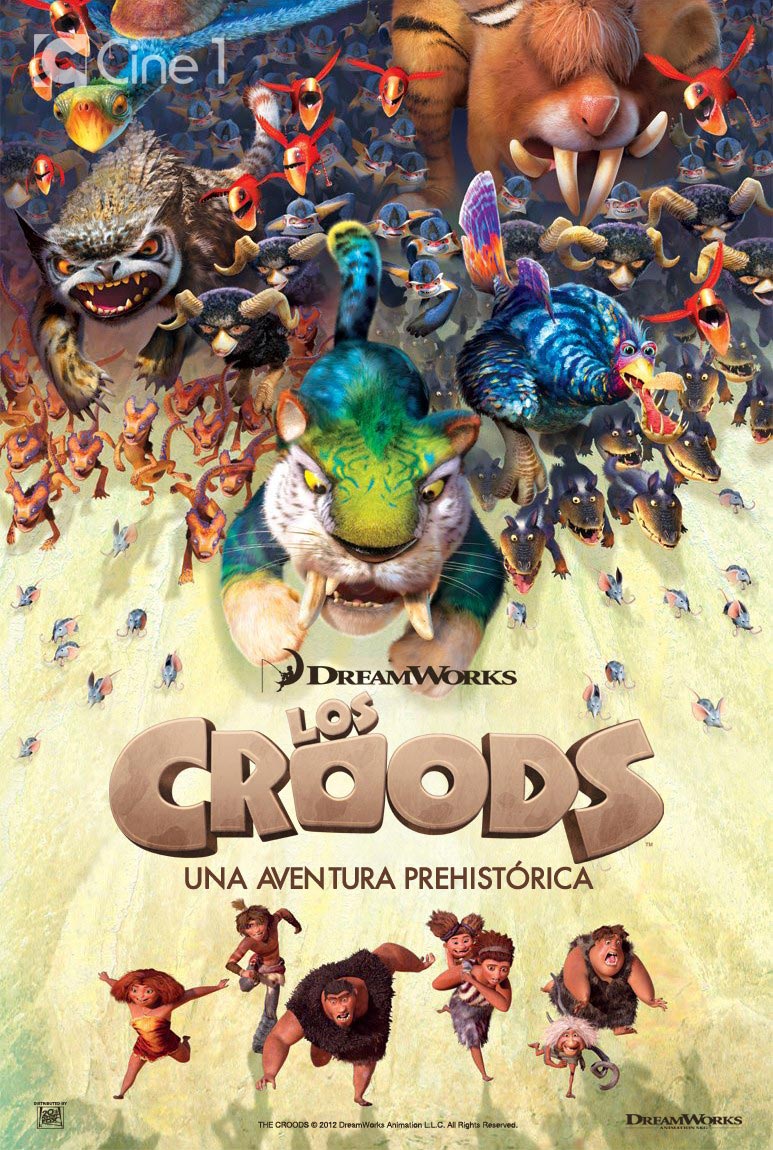 The Croods │ Nicolas Cage, Ryan Reynolds, Emma Stone | 2014 Oscar Nominee