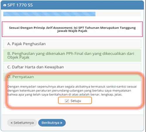 Ketahui Cara e-Filing Pajak SPT 1770 SS