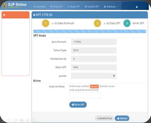 Ketahui Cara e-Filing Pajak SPT 1770 SS