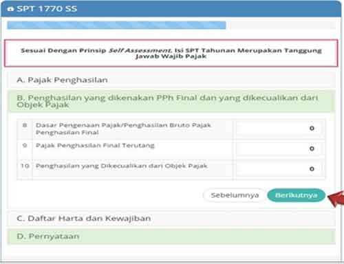 Ketahui Cara e-Filing Pajak SPT 1770 SS